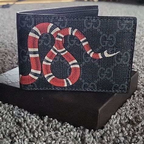 gucci snake belt box|authentic gucci snake wallet.